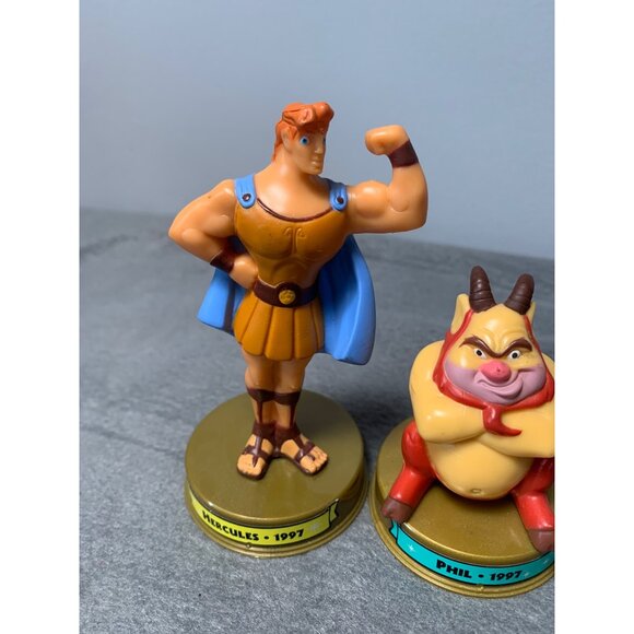 Disney Hercules & Phil 2002 Figures Vintage McDonalds Collectibles - Picture 3 of 8